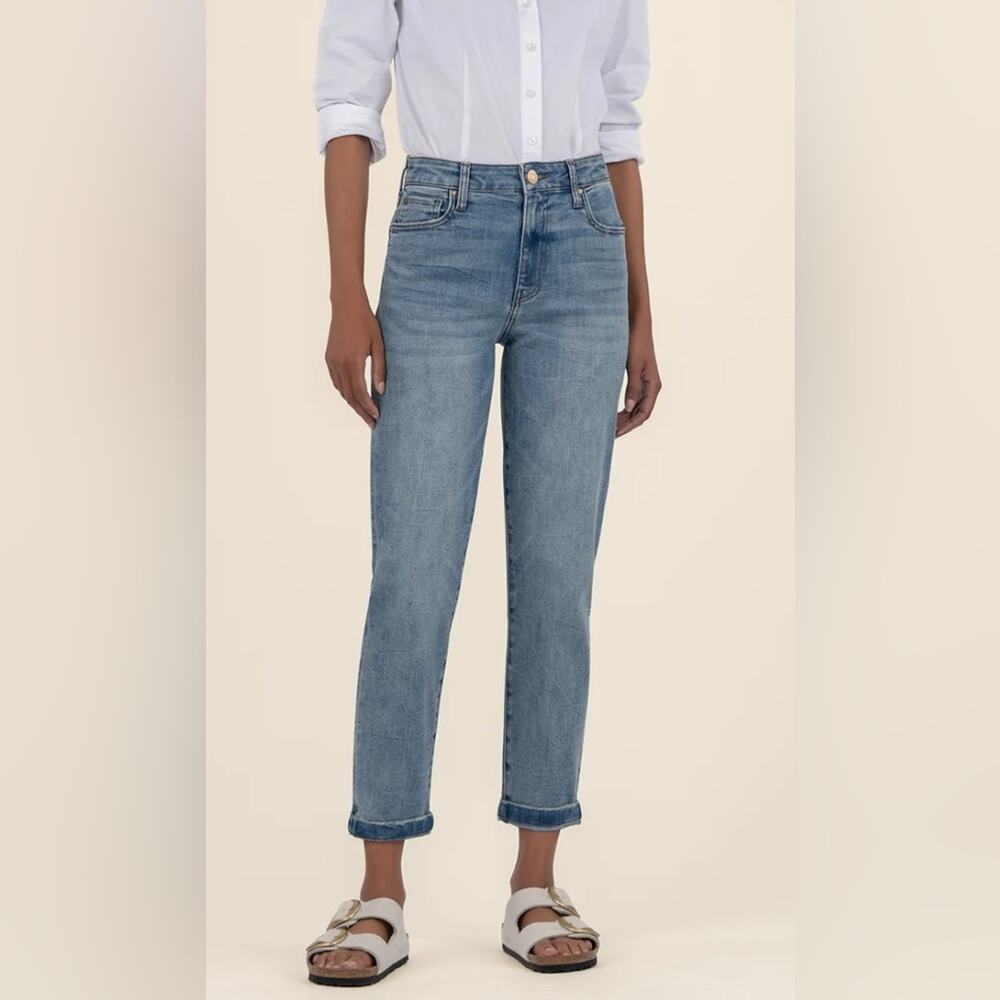 Kut from the kloth baggy boyfriend jeans size 4